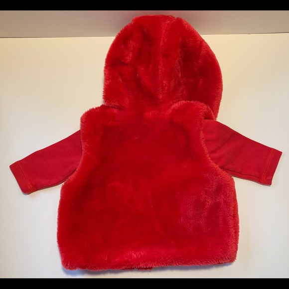 Girls’ Miniwear Faux Fur Vest & Jean Set - Picture 8 of 8